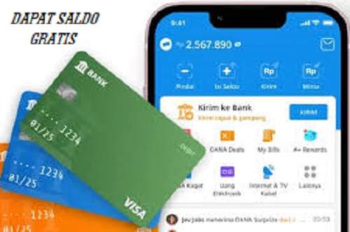 Dapat Saldo DANA ratusan ribu.