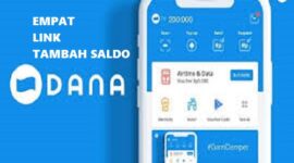 Empat Link Bocoran untuk tambah saldo dana secara gratis
