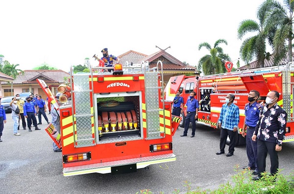Aktivitas di Kantor Damkarmat Kabupaten Tebo