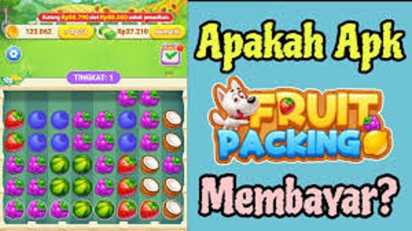 Dapat Saldo DANA dengan bermain game Fruit PACKING
