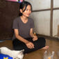 Fitri, Gadis kecil di Banjar bertahan hidup sendirian. Bersyukur adanya Program MBG