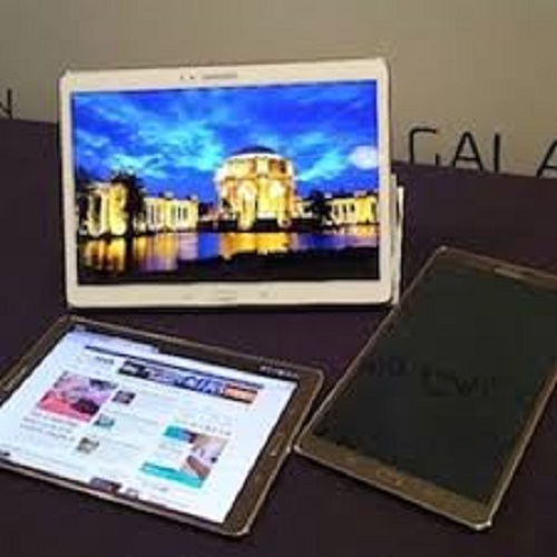 Tampilan Galaxy Tab S