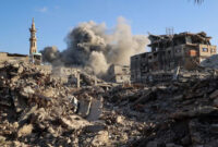 Kondisi usai Pertempuran di Gaza