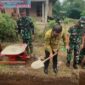 Walikota Sungai Penuh, Alfin saat meletakkan batu pertama pembangunan Gerai Kopdes Merah Putih Desa Aur Duri