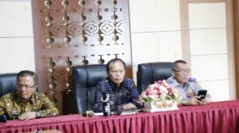 Wakil Wali Kota Sungai Penuh, Azhar Hamzah, mengikuti Rakornas Antisipasi Natal dan Tahun Baru 2025–2026 secara virtual