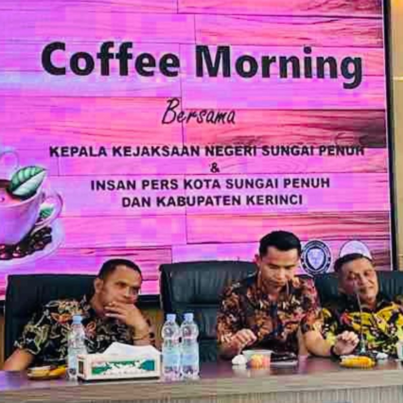 Suasana Coffe Morning Kejari Sungai Penuh.