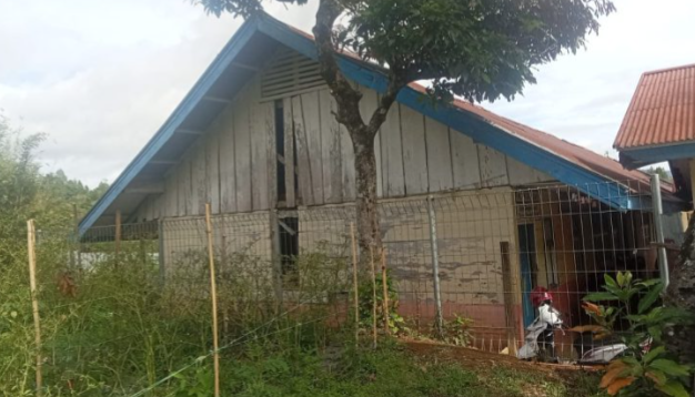 Memprihatinkan, kondisi Gedung Sekolah Dasar Negeri (SDN) 014 Pelayang Raya,