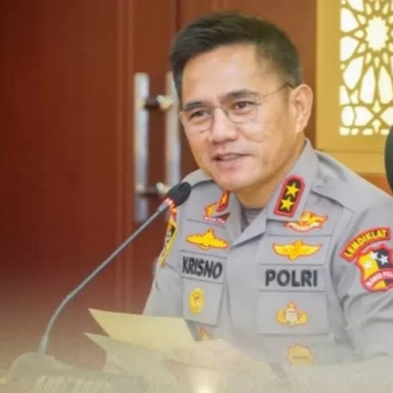 Foto : Kapolda Jambi, Irjen Pol Krisno H. Siregar