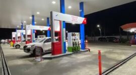 Foto : Salah satu SPBU Muaro Jambi
