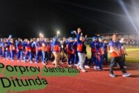 Porprov Jambi 2026, yang direncanakan pelaksanaannya di Tanjabbar ditunda.