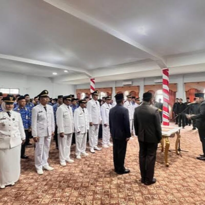 Prosesi pelantikan pejabat lingkup Pemkab Merangin
