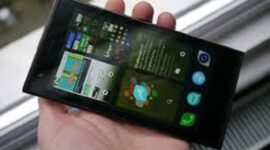 Tampilan Smartphone jolla phone