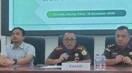 Pers Rilis yang dilaksanakan Kejari Tanjabtim