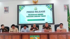 Pers elease Kejari Tanjabtim di hari Hakordia 2025