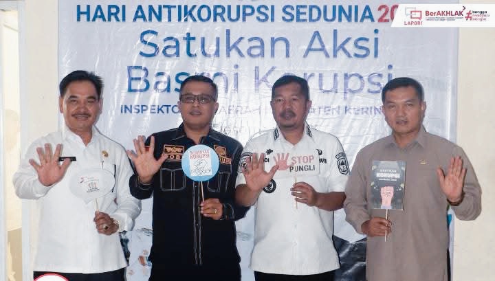 Pemkab Kerinci Peringati Hakordia 2025, Tegaskan Komitmen Antikorupsi