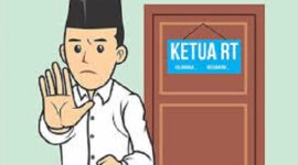 Ilustrasi Tugas Ketua RT dengan aturan baru