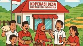 Ilustrasi Koperasi Desa Merah Putih