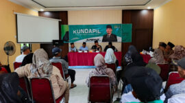 Suasana kundapil Anggota DPR RI PKB, Elpisina di Muaro Jambi.
