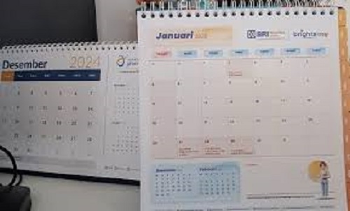 Ilustrasi Kalender Libur akhir tahun 2025