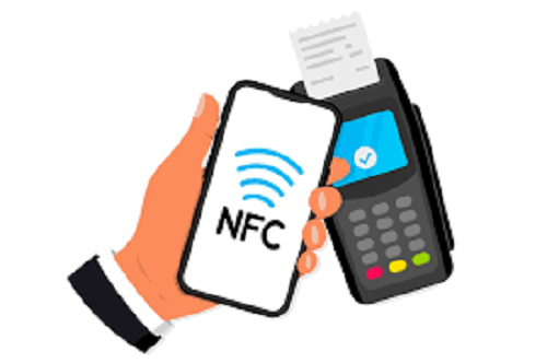 Ilustrasi NFC Smartphone
