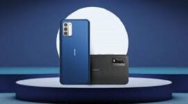 tampilan smartphone Nokia g310