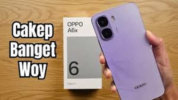 Tampilan keren OPPO A6x