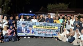 Prosesi pelepasan Bantuan Banjir Sumbar oleh PKDP