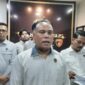 Dirreskrimsus Polda Jambi Kombes Pol Taufik Nurmandia saat menjelaskan penetapan tersangka kasus dugaan kasus korupsi alat praktek SMK.