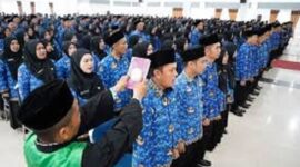 Foto : Pengambilan Sumpah Tenaga PPPK.