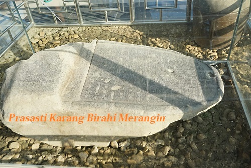 Prasasti Karang Berahi di Kecamatan Pamenang, Kabupaten Merangin Ditetapkan sebagai Cagar Budaya Nasional.