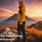 Contoh foto hasil 5 promt gemini AI dengan berlatar belakang pemandangan indah
