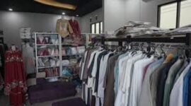 Foto : toko penjual beraneka ragam pakaian muslim