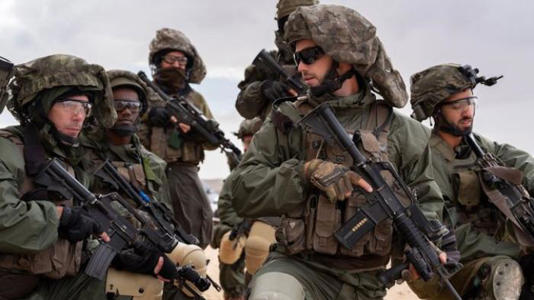 Pasukan Inggris gelar pelatihan di Israel
