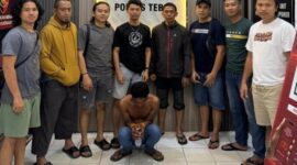 Satreskrim Polres Tebo menangkap pelaku pencurian sepeda motor buk bidan.