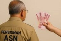 Ilustrasi Gaji Pensiunan ASN