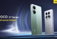 Tampilan Smartphone Poco X7