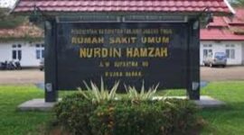 Tampak RSUD Nurdin Hamzah Kabupaten Tanjabtim