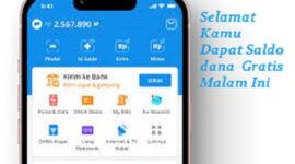 Selamat Kamu dapat saldo dana gratis malam ini, segera klaim