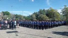 Suasana pembagaian SK PPPK tahap I yang dilaksanakan Pemkot Sungai penuh