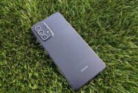 Tampilan Smartphone Samsung A52