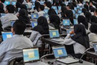 Suasana seleksi CPNS 