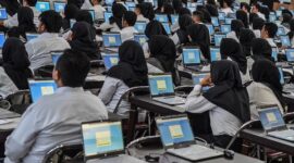 Suasana seleksi CPNS 