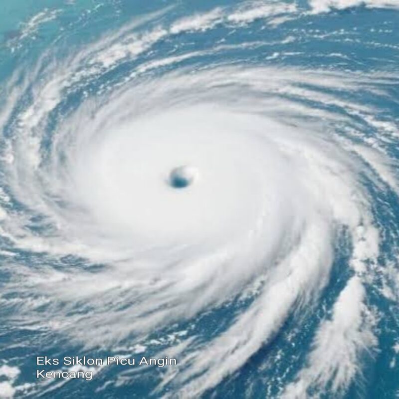 Perubahan cuaca karena Siklon Bakung. BMKG Pantau Dua Bibit Siklon Baru.