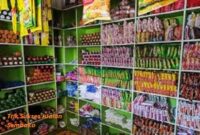 Tampak salah satu pengusaha Jual sembako