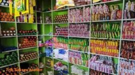 Tampak salah satu pengusaha Jual sembako