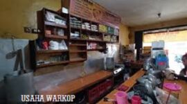 Tampak salah satu tempat usaha Warkop.