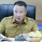 walikota Sungai Penuh, Alfin saat memimpin rapat
