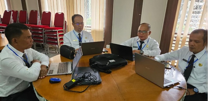 Suasana tahapan pelaksanaan Asessment Kompetensi JPT Pemkot Sungai Penuh