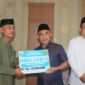 Bupati Bungo,  H. Dedy Putra didampingi Wakil Bupati Bungo menyerahkan bonus kepada peserta dan pelatih Kafilah Musabaqah Tilawatil Qur’an (MTQ) Kabupaten Bungo yang berhasil meraih prestasi pada MTQ Tingkat Provinsi Jambi.