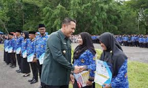 Bupati Merangin, M Syukur tegas terakita TPP ASN Merangin yang mesti berbasis kinerja.